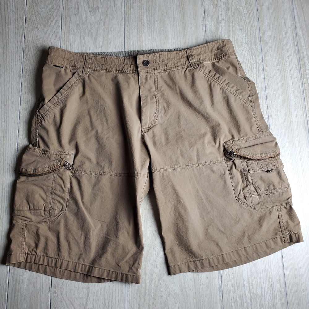 Kuhl Vintage Patina Khaki Hiking Outdoor Shorts 40